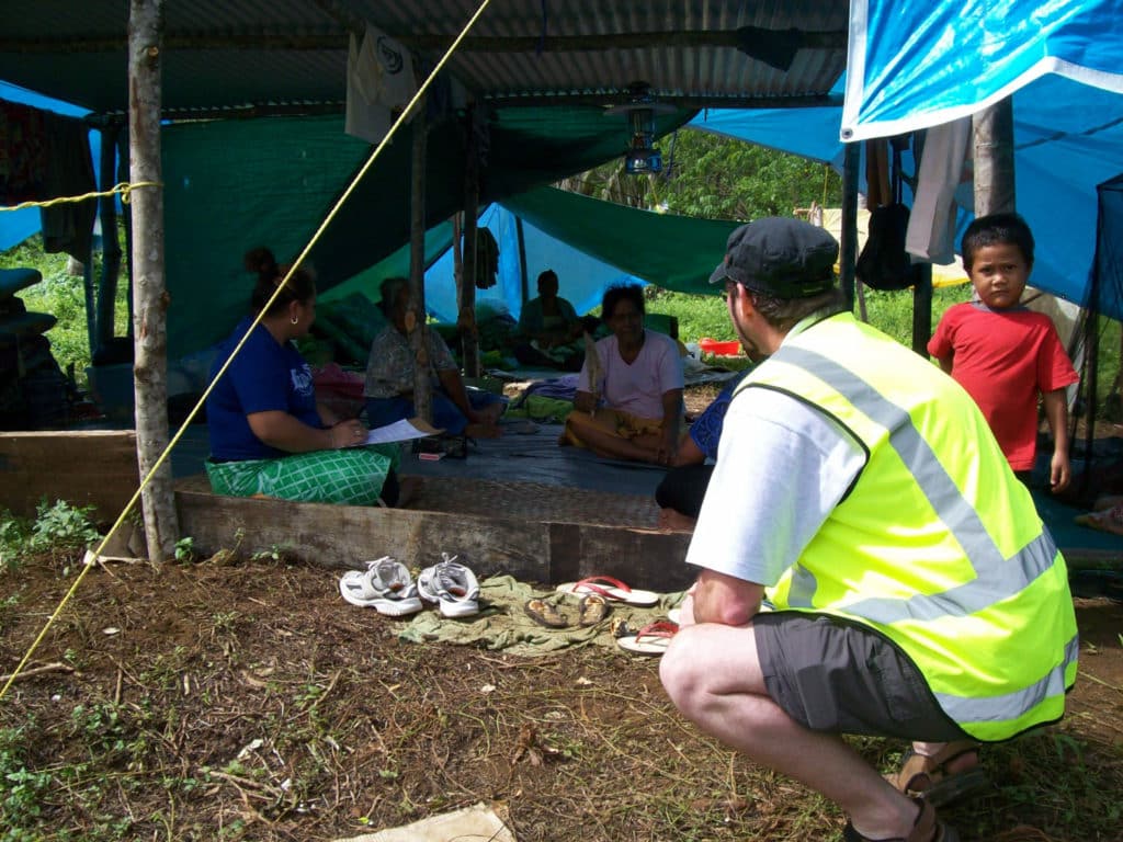 Samoa Emergency World Health Organisation Matt Molloy
